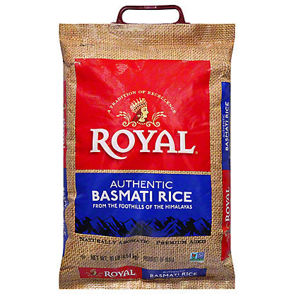 ROYAL BASMATI RICE WHITE (POLY BAG) 10LB