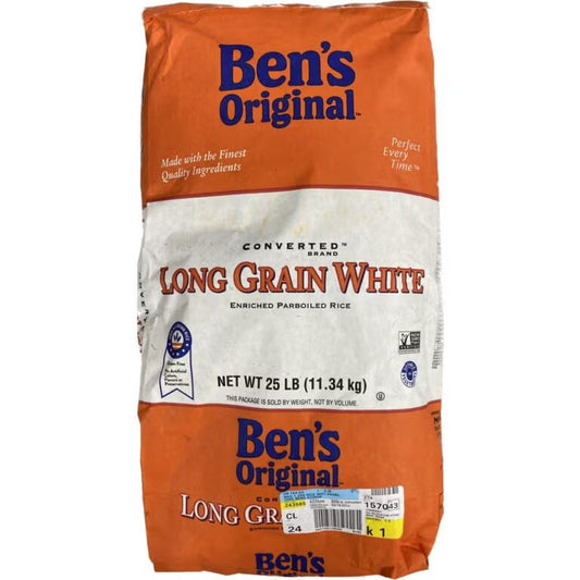 Ben's Original Parboiled Rice 25Lb
