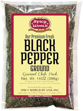 Spicy World Black Pepper Course 100g