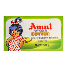 AMUL BUTTER UNSALTED 500 GM