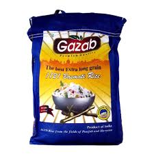 GAZAB BASMATI RICE LONG GRAIN 1121 20lb