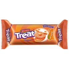 BRITANNIA CREAM TREAT - ORANGE 100 G