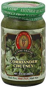 LX. CORIANDER CHUTNEY 24 OZ