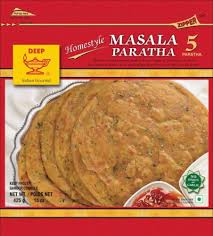 DEEP FOODS FRZN PARATHA MASALA 5pc 12 OZ