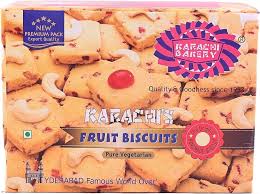 KARACHI'S FRUIT BISCUIT LRG 400 HANDMADE G
