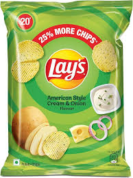 Lays cream & Onion 48g