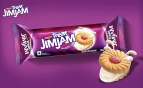 BRITANNIA JIM JAM Fam BISCUITS  460 G