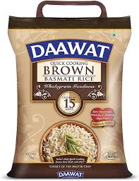 DAAWAT BASMATI RICE QUICK COOK (BROWN) 10LB