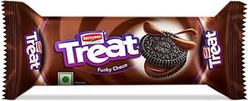 BRITANNIA CREAM TREAT - FUNKY CHOC 100G