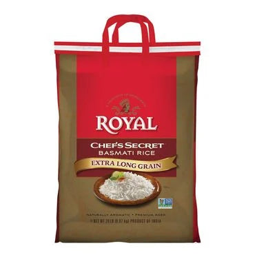 ROYAL CHEF'S SECRET BASMATI RICE 20LB