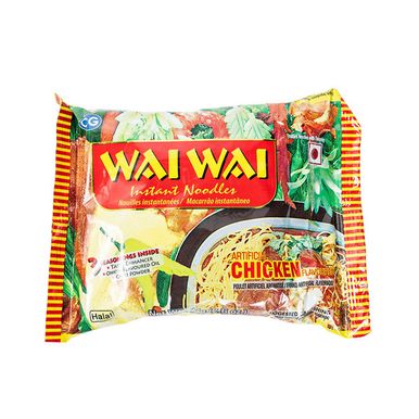 Wai Wai Instant Noodles Chicken Flavor 75g