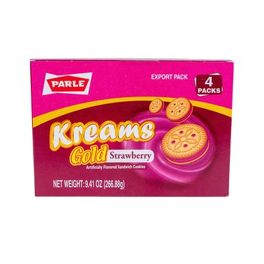 Parle Kreams Gold FP Strawberry 266.88G