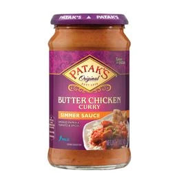 PATAK BUTTER CHICKEN SIMMER SAUCE BTL 15 OZ