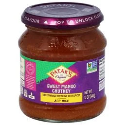 PATAK'S SWEET MANGO CHUTNEY 340g