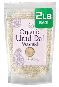 Jiva Org Urad Dal washed 2lb