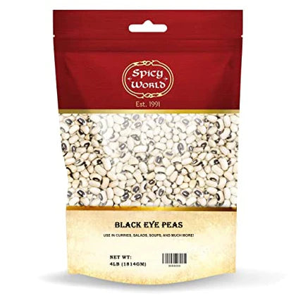 Spicy World Black Eye Peas 4lb