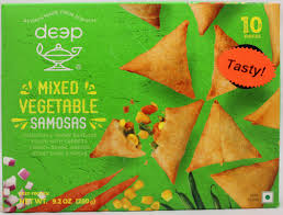 DEEP FOODS FRZN SAMOSA 10 Box - MIX VEG  347 G