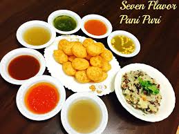 GUJJUBEN-7 FLAVORS PANI PURI