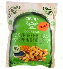 DEEP FOODS FRZN SPRG ROL VEG -CKTL HVSI 315 G