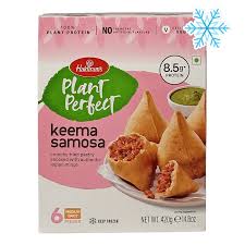 Haldiram Frozen Keema Samosa 420g (Plant Perfect)