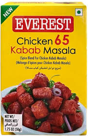 EVEREST CHKN 65 KABAB MASALA 50GM