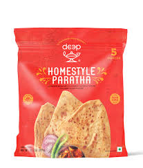 DEEP FOODS FRZN PARATHA HMSTYL 5pc  12 OZ