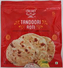 DEEP FOODS FRZN ROTI TANDOORI 5pc 11 OZ