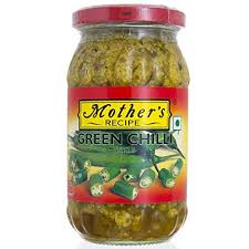 Mother's Recipe Green Chilli Pickle 500g