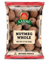 LX. NUTMEG WHOLE 100 GM (NONGMO)