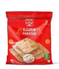 DEEP FOODS FRZN PARATHA AJWAIN 12 OZ