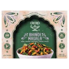 DEEP ENTREES FRZN BHINDI MASALA  10 OZ