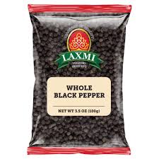 LX. BLACK PEPPER WHOLE 100 GM