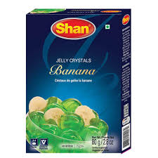 SHAN DESSERT JELLY BANANA 80GM