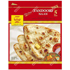 DEEP FRZN NAAN TANDOORI 5pc 11 OZ