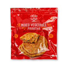 DEEP FOODS FRZN PARATHA MIXED VEG 14 OZ