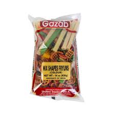 GAZAB FRYUMS (MIX SHAPES) COLOR 400G