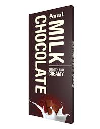 AMUL MILK CHOCOLATE - PLAIN 150 GM