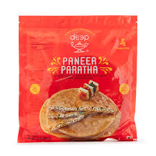 DEEP FOODS FRZN PARATHA PANEER 4pc 12 OZ