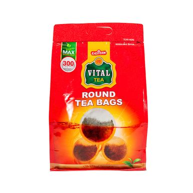 VITAL TEA BAG ROUND 300TB