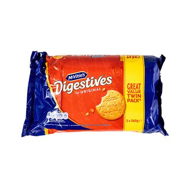 MCVITIES DIGESTIVES TWIN PACK 2X360 GM