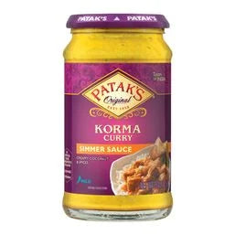 PATAK KORMA SAUCE BTL 15 OZ