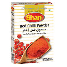 Shan Red Chilli Pdr 100g