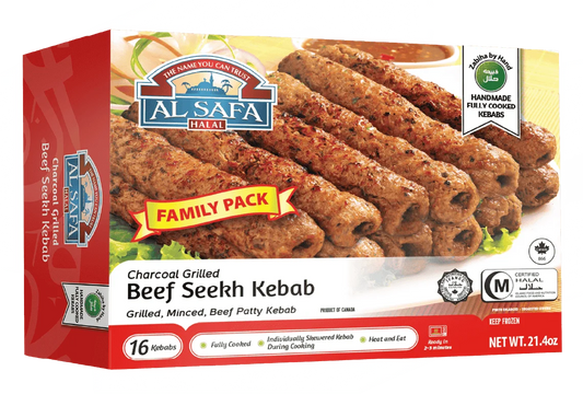 AL Safa Grilled Beef Seekh Kebab 16pc
